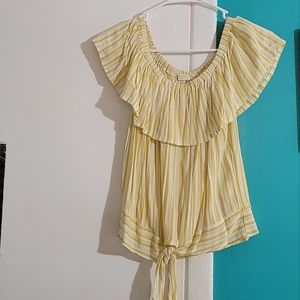 Harper , (size M) , color yellow and white